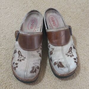 Klogs Leather Clogs Austin Clogs SZ.9M